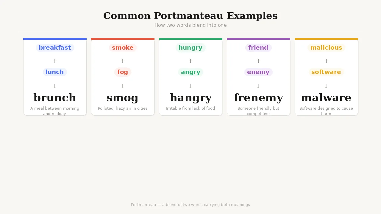 portmanteau examples diagram